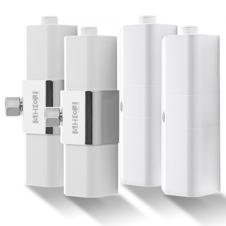 【SHCJ生活采家】加量型七級過濾沐浴淨水器（2器心＋2濾心）#99450
