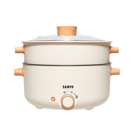 【SAMPO 聲寶】5公升日式多功能蒸煮料理鍋 TQ-B20502CL