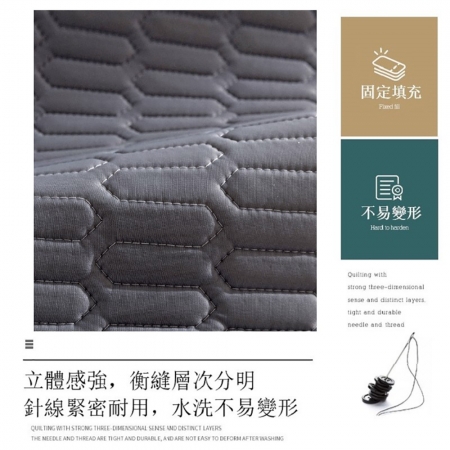【逛逛市集】可水洗冰涼乳膠沙發墊 70x150-雙人（背墊 涼墊 地墊 多色可選）