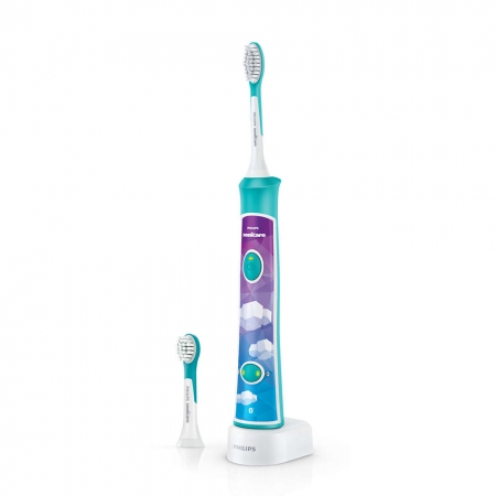 【Philips 飛利浦】Sonicare 新一代兒童音波震動牙刷/電動牙刷 HX6322/04