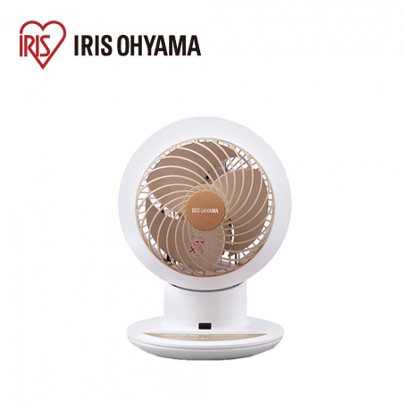 【好買點數放大】IRIS OHYAMA 渦流立體擺頭遙控循環扇 PCF-SC15T 木紋白/霧黑 