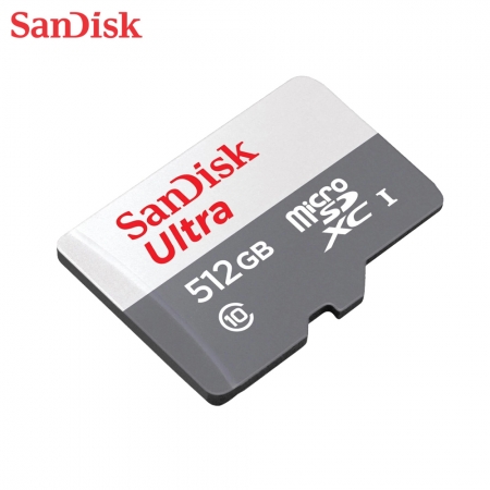SanDisk Ultra 512GB microSD UHS-I C10 手機記憶卡 TF卡 速度100MB/s（SD-SQUNR-G3-512G）