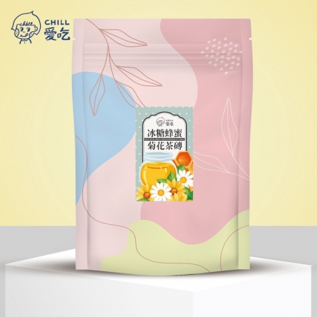 【CHILL愛吃】蜂蜜菊花茶磚（10顆/袋）x1袋