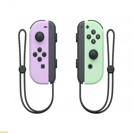 Nintendo Switch NS Joy-Con 控制器手把粉紫/粉綠新款糖果色系台灣