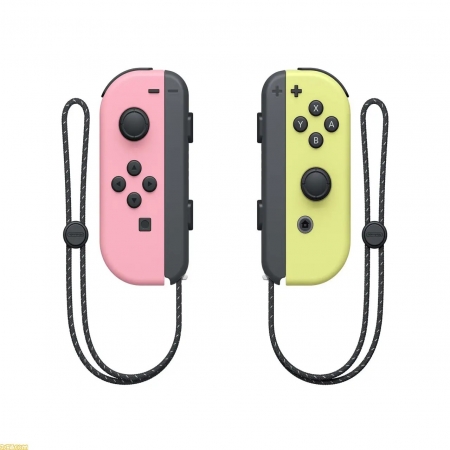 Nintendo Switch NS Joy-Con 控制器手把粉紅/粉黃新款糖果色系台灣