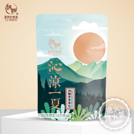 【麗紳和春堂】白鶴靈芝青草茶包家庭號（37.5gx2入/袋）x5袋