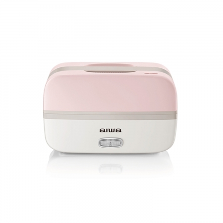 AIWA 愛華 方形電飯盒 便當盒 AI-DFH01 （粉）