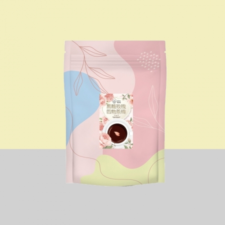 【CHILL愛吃】玫瑰四物黑糖飲茶磚（170g/包）x1包