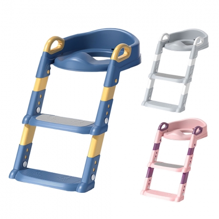 【FJ】兒童專用階梯式馬桶學習椅MT6（兒童學習必備）	