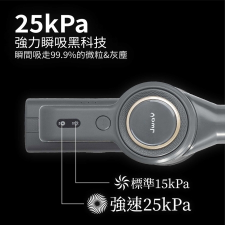 JWAY 極淨25KPA無線吸塵器 JY-SV17M