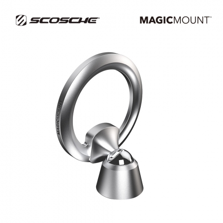 SCOSCHE 鋁合金升級版黏貼式磁鐵手機架 （MagSafe 適用） MEMSD-SP