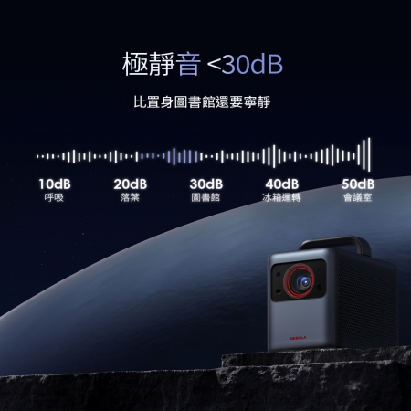 【NEBULA】Cosmos 4K Laser 雷射智慧投影機