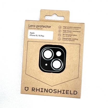 犀牛盾 9H鏡頭玻璃保護貼 適用iPhone 15 /15 Plus （6.1吋） 兩顆鏡頭貼