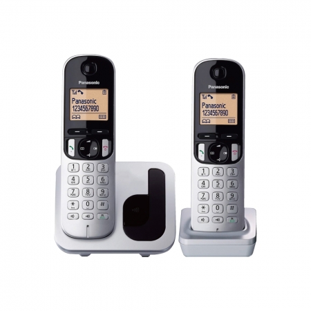 Panasonic國際牌 免持擴音雙子數位電話機KX-TGC212TWS 福利品