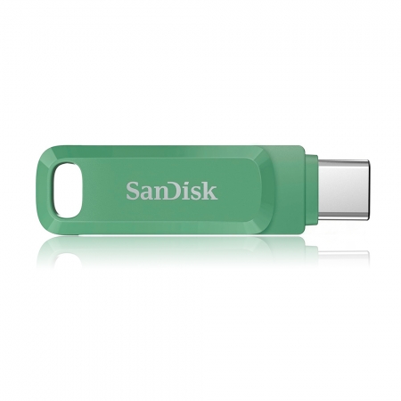 SanDisk【64G】草本綠 Ultra GO USB3.2 Type-C 雙用OTG 隨身碟 安卓 iPhone15 適用（SD-DDC3-AG-64G）