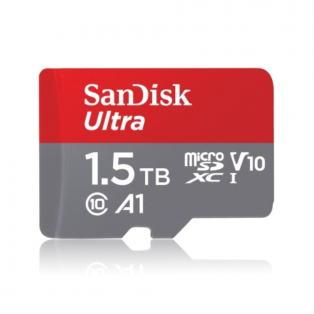 SanDisk Ultra A1 UHS-I 1.5TB 記憶卡 microSD TF卡 大容量 速度150MB/s 公司貨（SD-SQUAC-1500G）