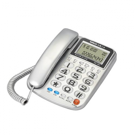 SANLUX 台灣三洋  有線電話機  TEL-853 顏色隨機 福利品