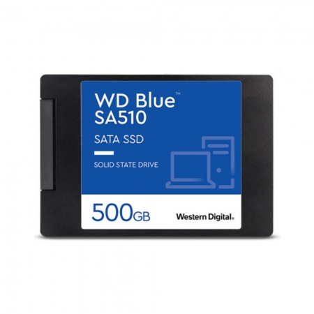 威騰 WD Blue 藍標 SA510 SATA SSD【500G】2.5 吋 固態硬碟 （WD-SA510-500G）