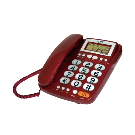 HTT 有線電話機  HTT-608 顏色隨機 福利品