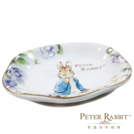 【PETER RABBIT 彼得兔】比得兔陶瓷皂盤/置物盤