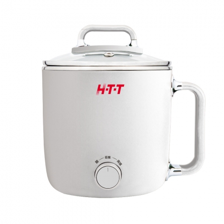 H-T-T 2L雙層溫控多功能美食鍋 HCP-1819 （白色）  福利品