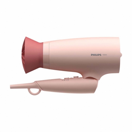 【Philips 飛利浦】輕量溫控護髮吹風機 -柔漾粉 （BHD356/31）