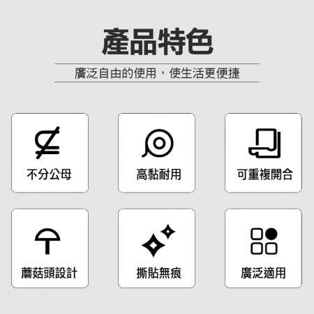 3M魔鬼氈 子母扣 200公分裝