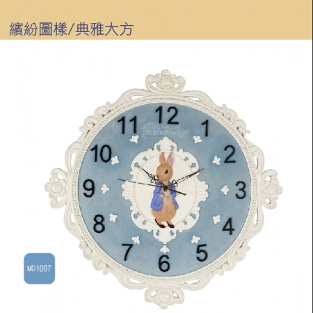 【PETER RABBIT 比得兔】古典風/北歐風經典壁鐘 時鐘