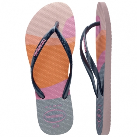 【哈瓦士havaianas】 巴西 人字拖 哈瓦士 女款 Slim palette glow/灰藍