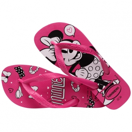 【哈瓦士havaianas】 巴西人字拖  女款 Top disney/桃紅米妮
