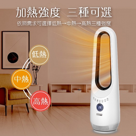 【SONGEN 松井】無葉直立式四季冷暖氣機/電暖器/空調扇/循環扇（附遙控器） SG-215ACW ★