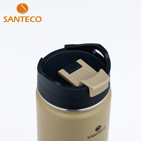 【Santeco】KOTKA 戶外掀蓋保溫瓶 500ml 二入組 綠＋卡其