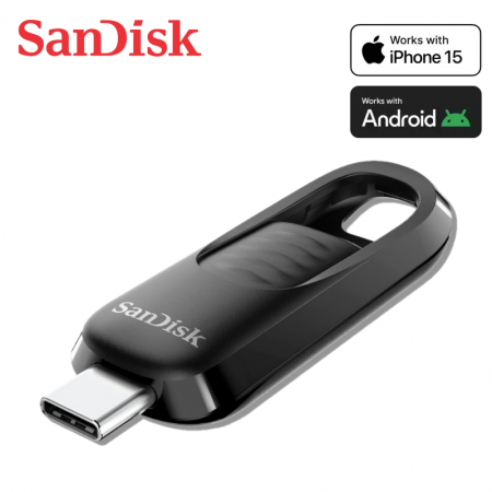 SanDisk Ultra Slider CZ480 1TB USB Type-C 高速 隨身碟 400MB/s 公司貨（SD-CZ480-1TB）