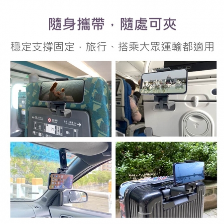 【好買點數放大】MINIQ 360度多功能旅行手機支架/自拍桿（便攜式設計、易於折疊） TCMH-02