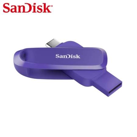 SanDisk【32G】Phone Drive USB 3.2 Type-C 雙接頭OTG 隨身碟 手機/平板適用 紫色（SD-DDC6-PO-32G）