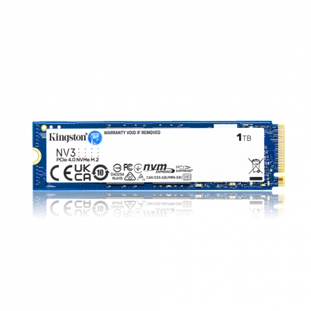 金士頓 Kingston NV3 PCIe 4.0 NVMe SSD 固態硬碟 1TB 代理商公司貨（KT-SNV3S-1TB）