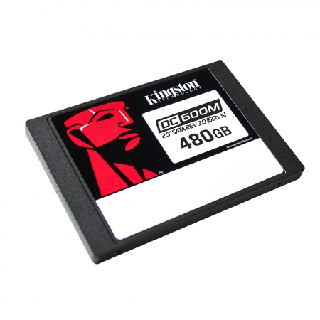 Kingston 金士頓 DC600M 480G 2.5 吋 SATA 企業級 SSD 固態硬碟（KT-SEDC600M-480G）