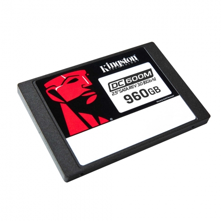 Kingston 金士頓 DC600M 960G 2.5吋 SATA 企業級 SSD 固態硬碟（KT-SEDC600M-960G）
