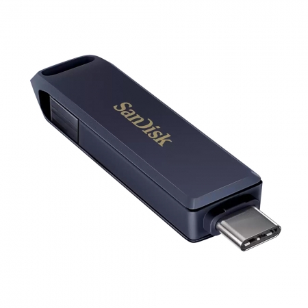 SanDisk Phone Drive 256G 蘋果 / 安卓 Type-C OTG 旋轉 金屬 隨身碟（SD-IXD0N-256G）