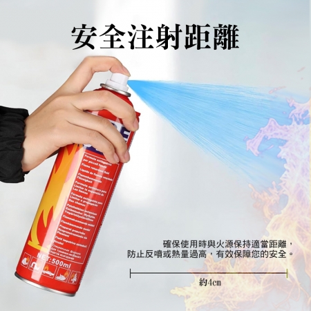 EZmakeit FIRS 輕便型家用/車用泡沫滅火器