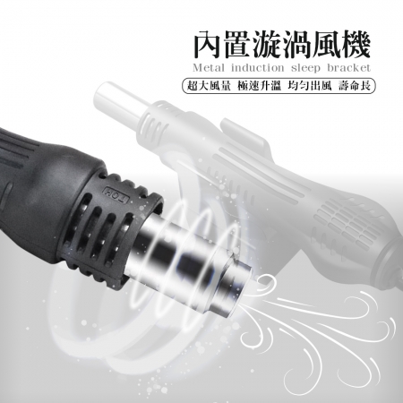 HANLIN-FG8858 數位恆溫熱風槍