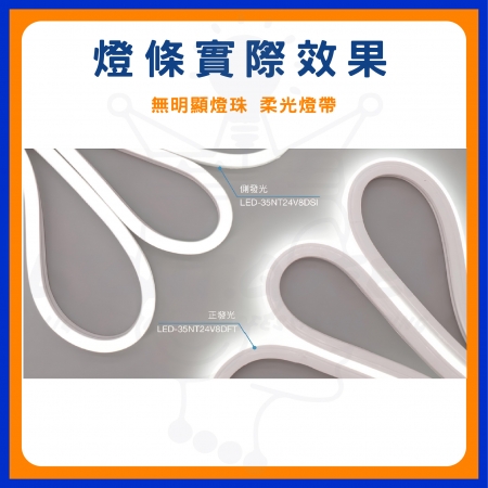 DanceLight 舞光 低壓戶外霓虹燈帶 DC24V 防水 軟燈帶 燈條 燈帶 側發光 正發光 每捆五米 整捆販售