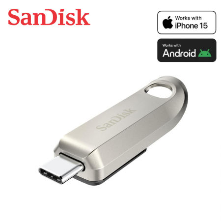 SanDisk Ultra Luxe CZ75 512G USB Type-C 高速 金屬隨身碟 400MB/s 公司貨 （SD-CZ75-512G）
