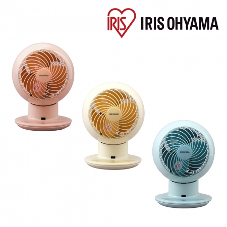 【好買點數放大】 IRIS OHYAMA  上下左右擺頭遙控循環扇 馬卡龍粉/黃/藍 PCF-SC15T