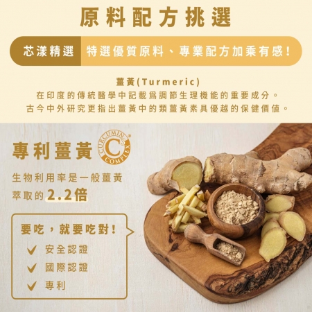 【Dr. Nutri芯漾生醫】薑黃｜30粒｜瓶裝95%以上專利C3薑黃｜150毫克柑橘生物類黃酮｜專利黑胡椒萃取物
