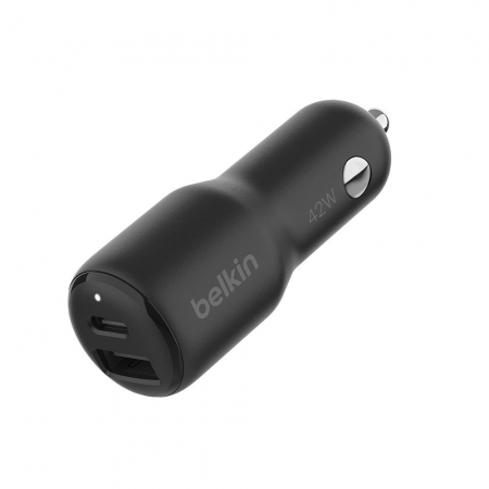 Belkin 雙PPS車用充電器-42W（12W＋30W） （CCB005qcBK）車充