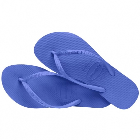 【哈瓦士havaianas】 巴西人字拖 女款 Slim/普羅旺斯藍