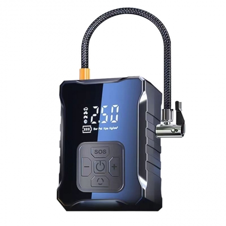 【好買點數放大】FJ 數位大屏顯示無線行動電源打氣機AP18