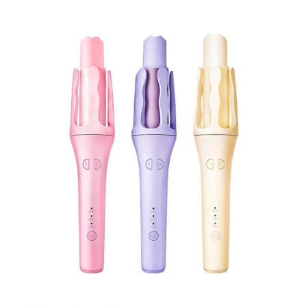 【好買點數放大】FJ 32MM國際電壓水潤溫控自動捲髮棒RZ9（負離子款）