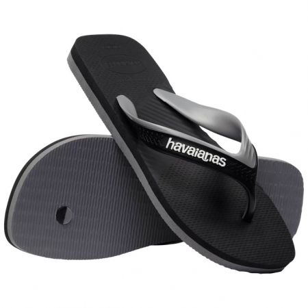 【哈瓦士havaianas】 巴西人字拖  男款Dual/黑